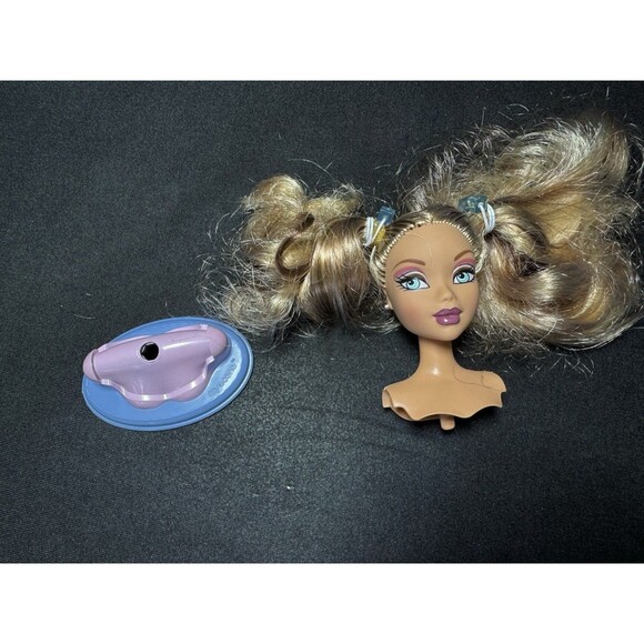 Mattel My Scene Swappin' Styles Kennedy Swappable Head + stand (NO BODY) - Picture 8 of 8